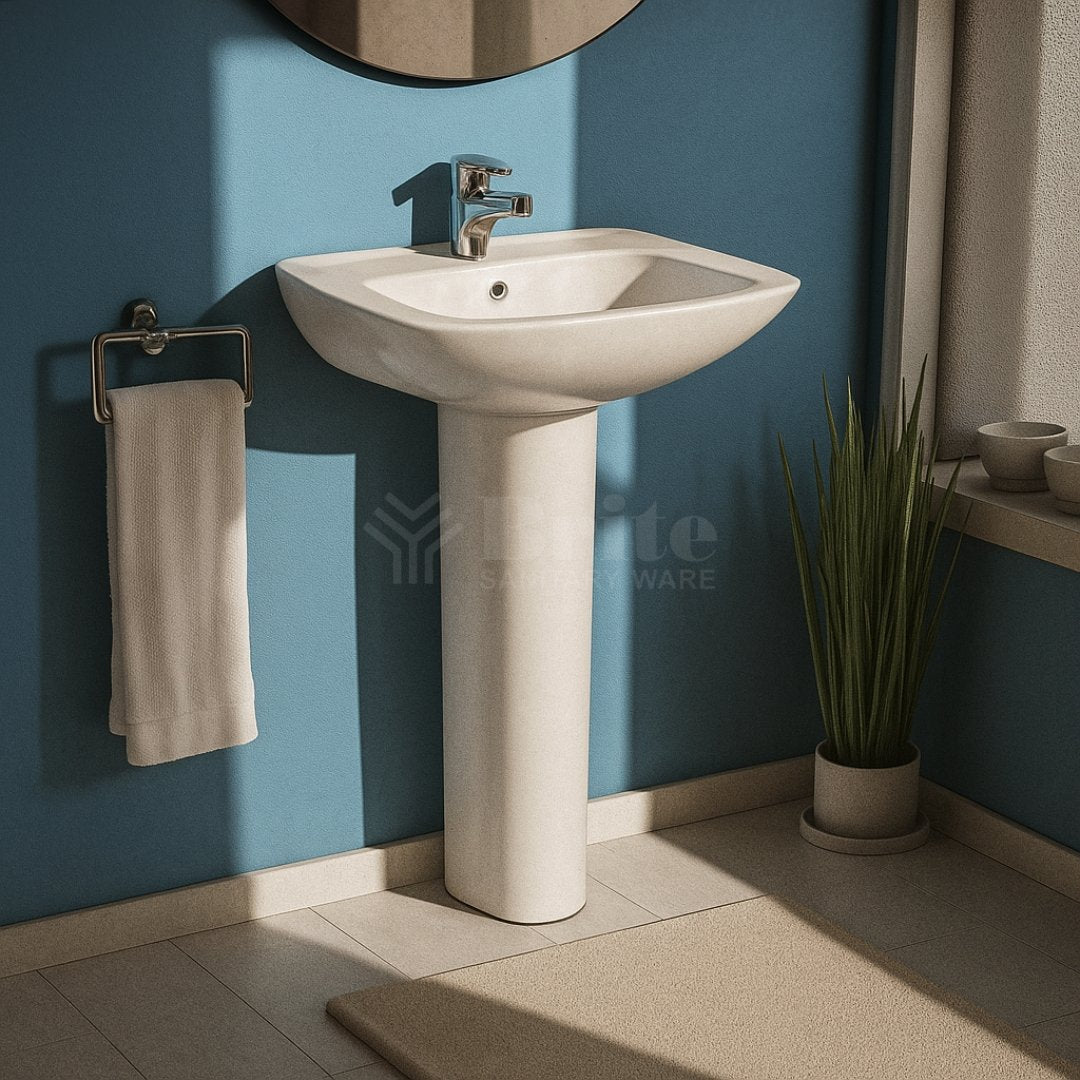 Brite Decent Wash Basin Pedestal - Brite Sanitary Ware