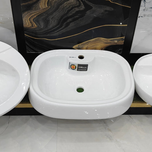 Dell 1004 Vanity Wash Basin - Dell Sanitary Ware
