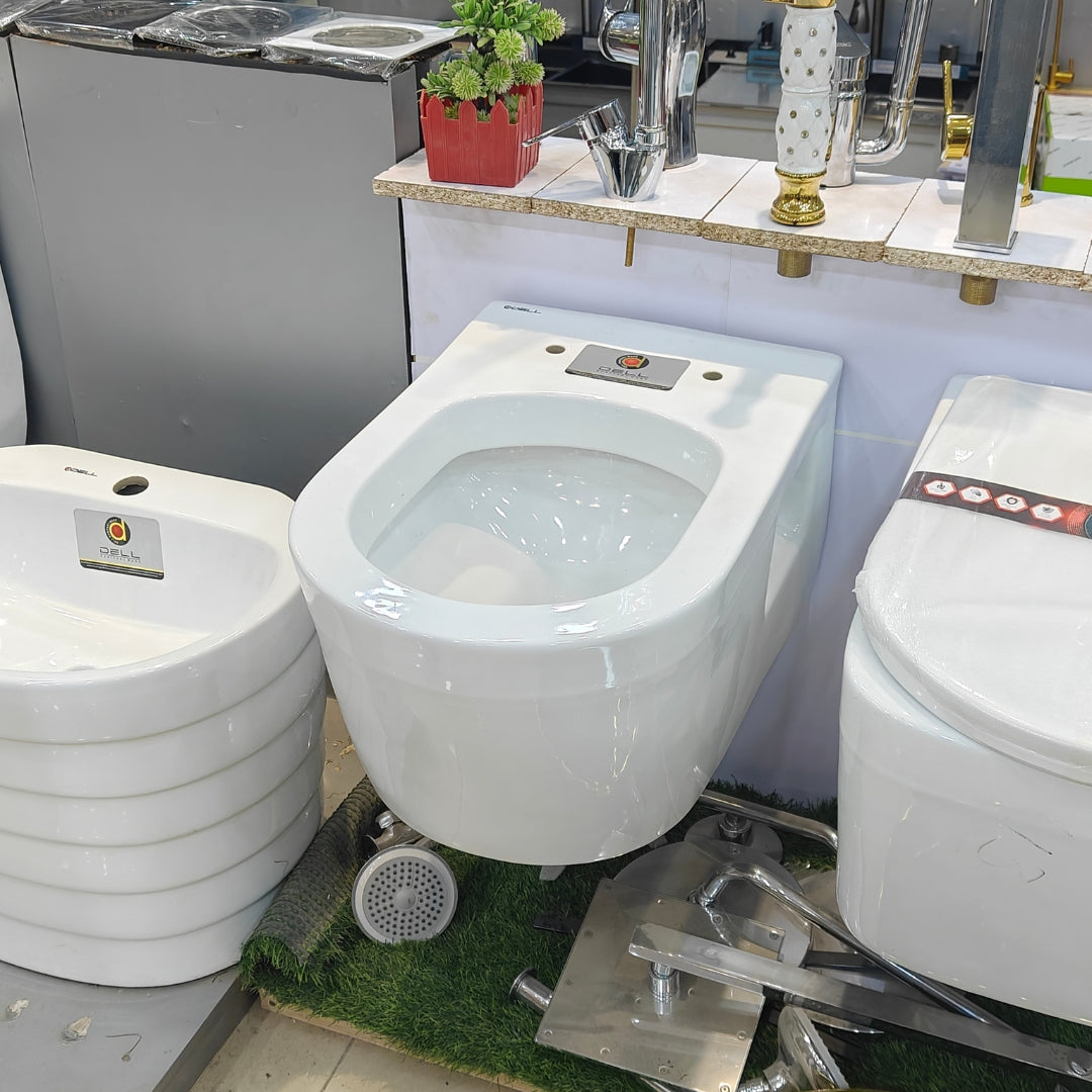 Dell Wall Hang Commode 002 - Dell Sanitary Ware
