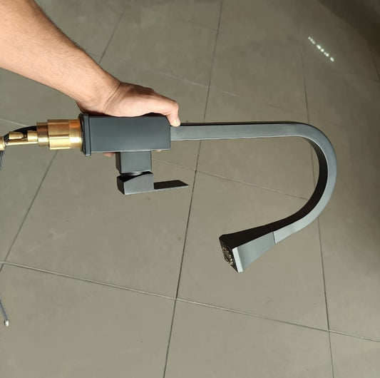 KITCHEN SINK MIXER BLACK (SO)