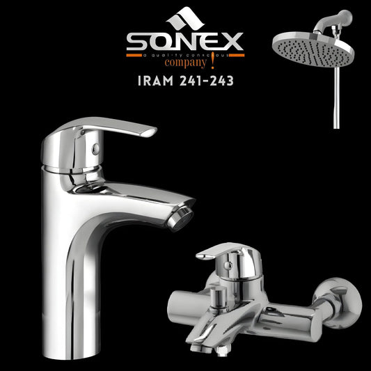 Sonex Iram Bath Set 241-243 – Sonex Sanitary Fittings