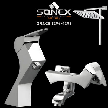 Sonex Grace Bath Set 1294-1293 – Sonex Sanitary Fittings