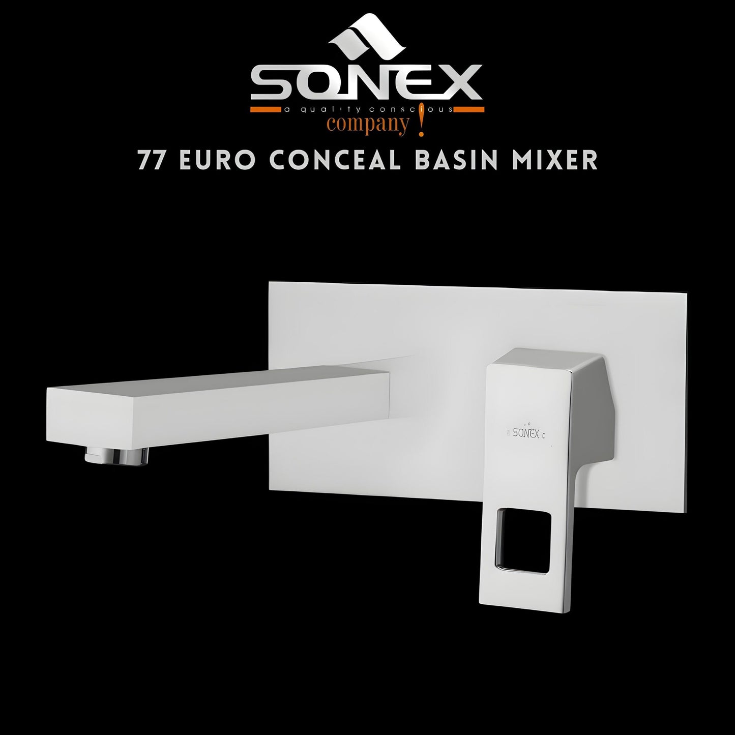 Sonex Euro Basin Mixer 77 Concealed – Sonex Sanitary Fittings