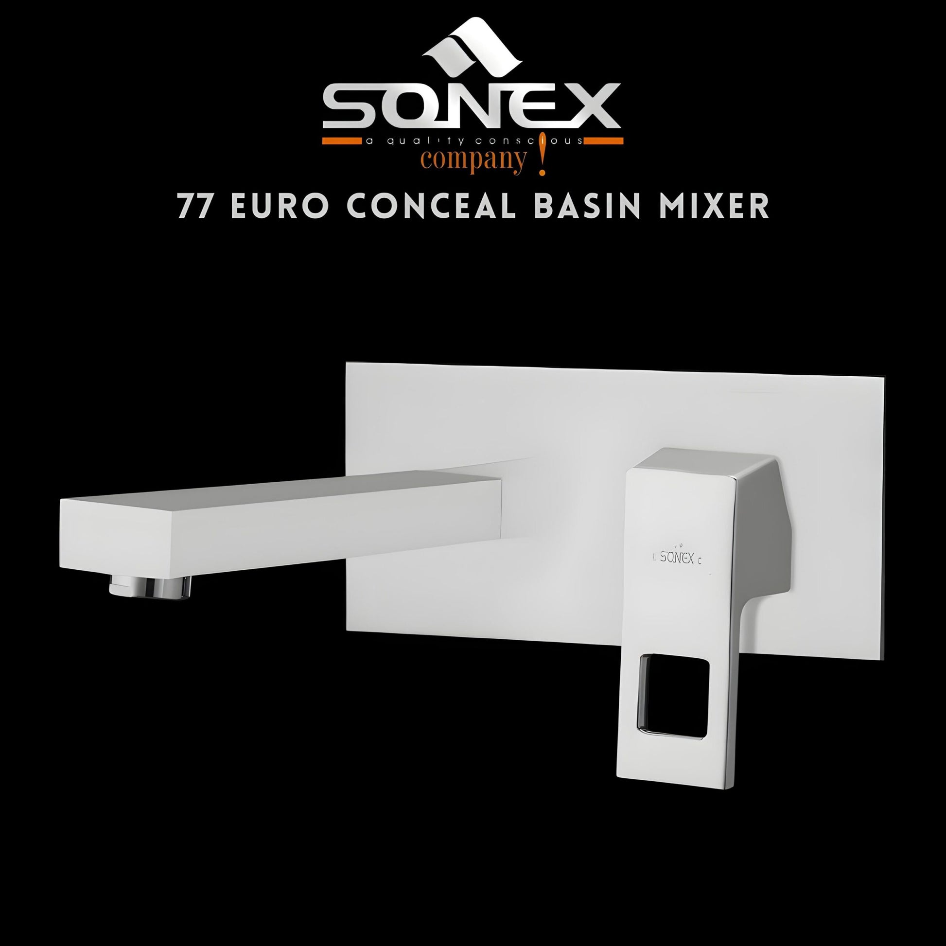 Sonex Euro Basin Mixer 77 Concealed – Sonex Sanitary Fittings