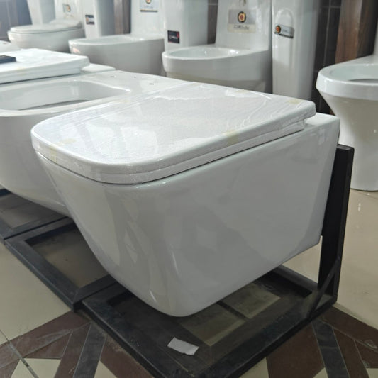 Wall Hanging Commode Brite S100 Rimless - Brite Ceramics
