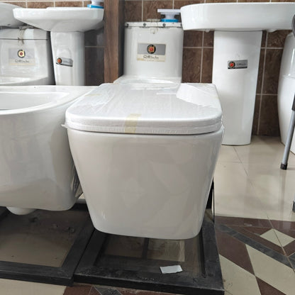 Wall Hanging Commode Brite S100 Rimless - Brite Ceramics