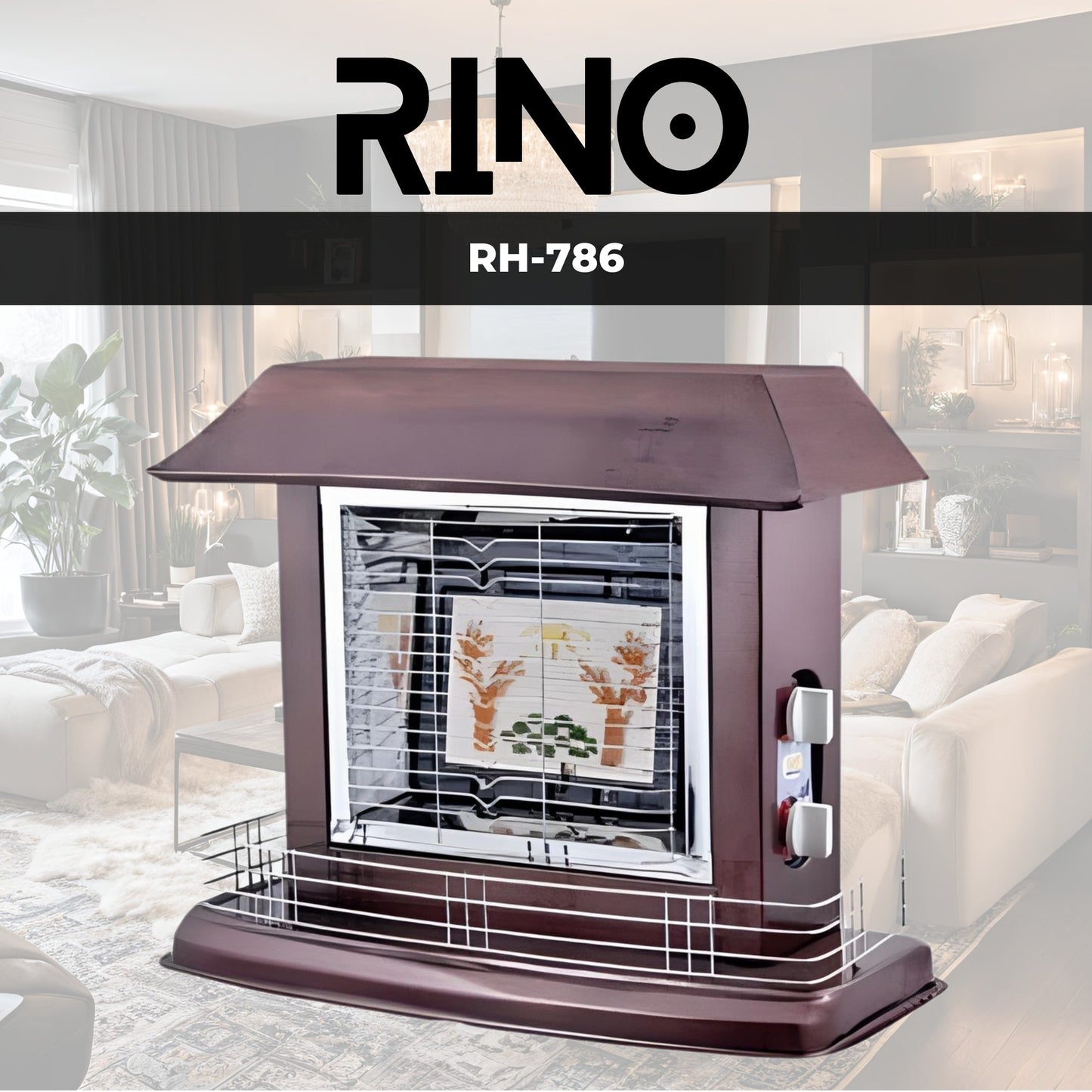 RINO Gas Heater RH786 Kothi Single Plate AUTO – Rino Appliances