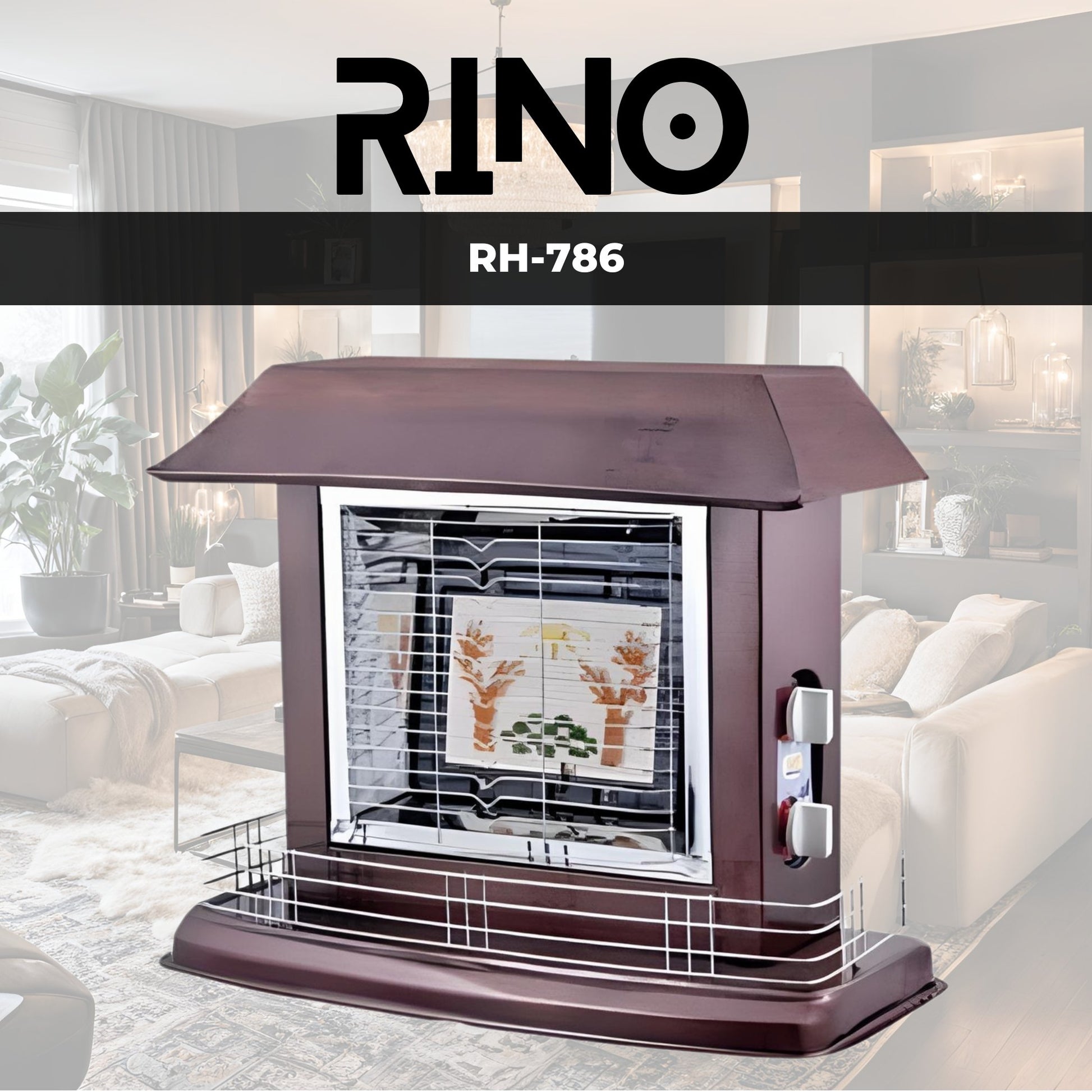 RINO Gas Heater RH786 Kothi Single Plate AUTO – Rino Appliances