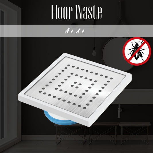 Floor Waste A 6x6 Drain Cover Jali for Home, Bathroom & Kitchen
