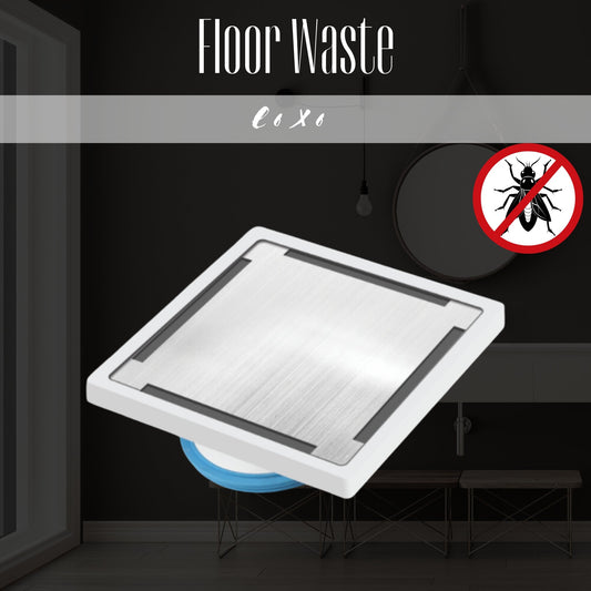 Waste E 6x6 Floor Waste Jali for Home, Bathroom & Kitchen