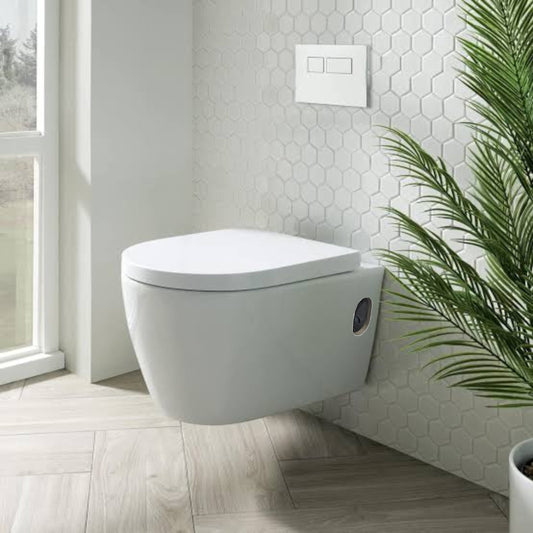 Wall Mounted Commode 002 Rimless - Brite Ceramics