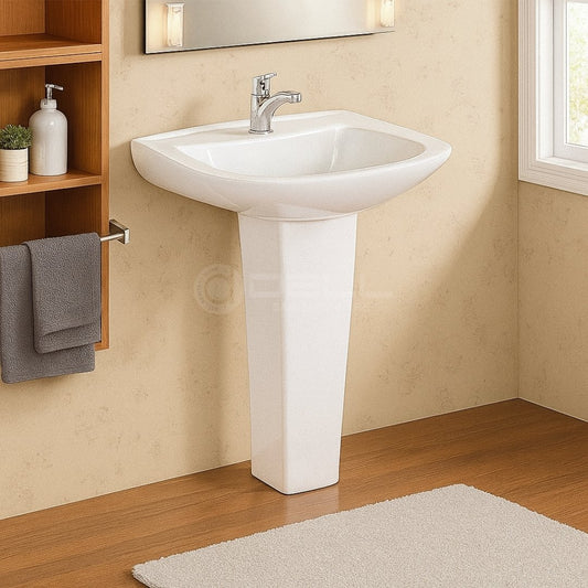Dell Ceramics Galaxy 2 Basin Pedestal - Dell Sanitary Ware
