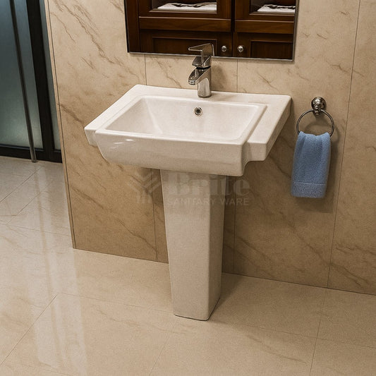 Brite Bravo Wash Basin Pedestal - Brite Sanitary Ware