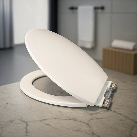 Detachable Hydraulic Commode Seat Cover R-90 Porta Shape – Commode Lid – Plastic Commode Seat Cover Hydraulic