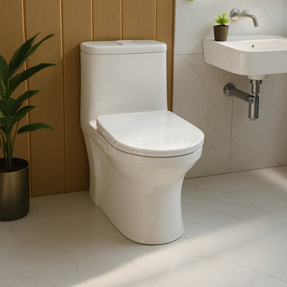 Brite D154 Commode Rimless 12'' - Brite Sanitary Ware