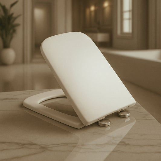 Detachable Hydraulic Commode Seat Cover S-100 U SHAPE – Commode Lid – Plastic Commode Seat Cover Hydraulic
