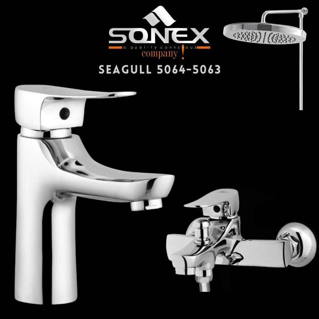 Sonex SEAGULL 5064-5063 Bath Set ? Sonex Sanitary Fittings