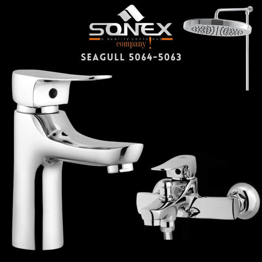 Sonex SEAGULL 5064-5063 Bath Set ? Sonex Sanitary Fittings