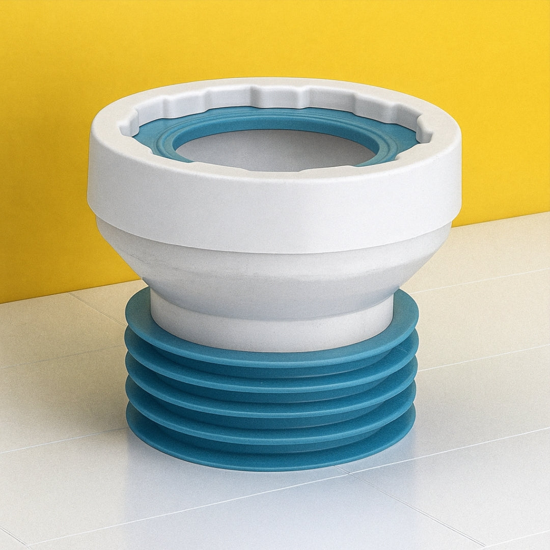 Brite ABS Commode Socket – Commode Thimble With PVC Washer