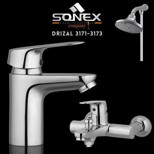 Sonex DRIZAL 3171-3173 Bath Set – Sonex Sanitary Fittings