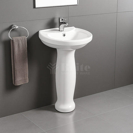 Brite Diana Wash Basin Pedestal - Brite Sanitary Ware