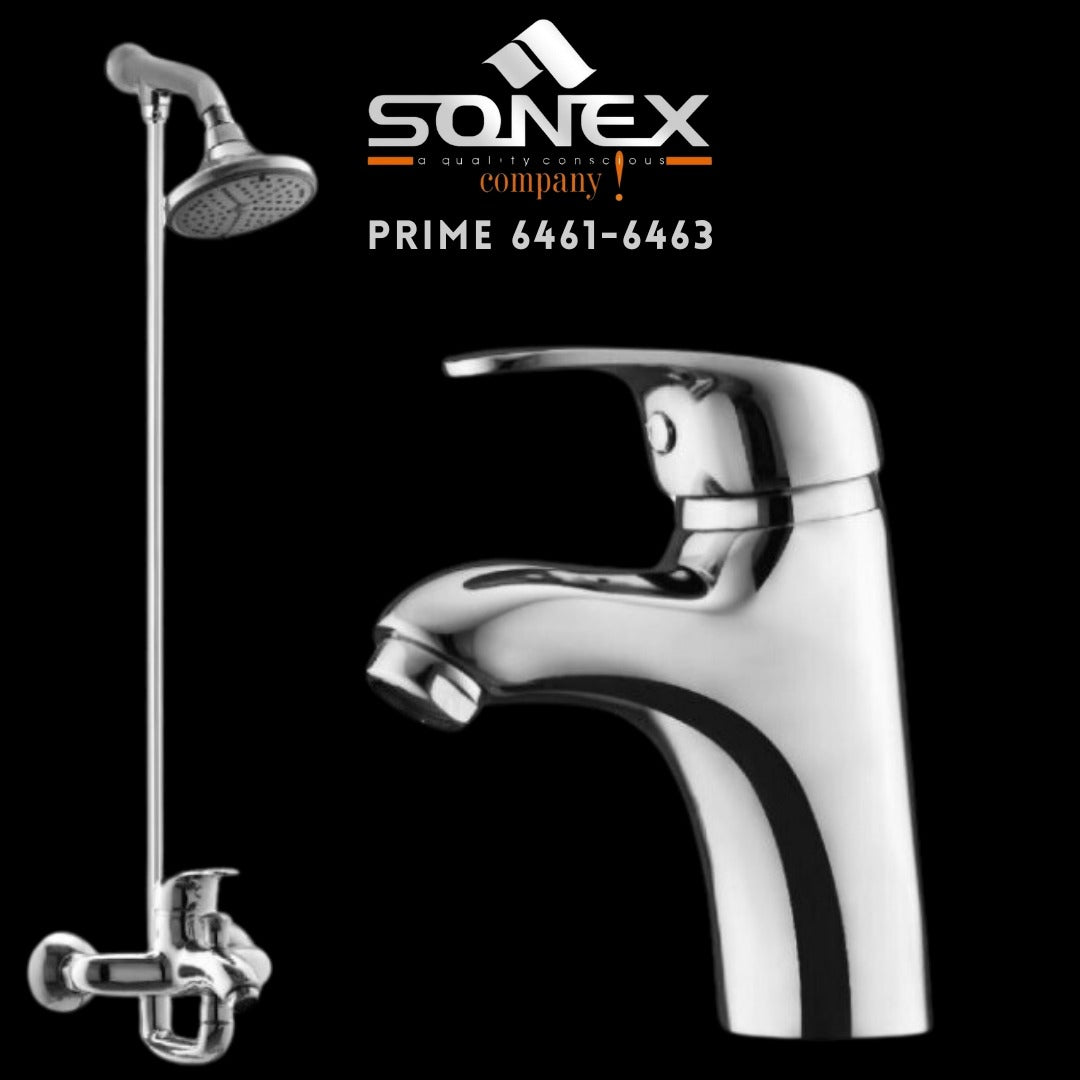 Sonex PRIME  6461-6463 Bath Set – Sonex Sanitary Fittings