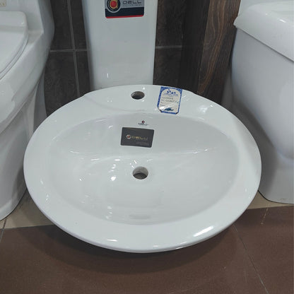 Dell Upper Counter Vanity Wash Basin - Dell Sanitary Ware