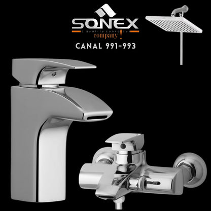Sonex CANAL 991-993 Bath Set – Sonex Sanitary Fittings