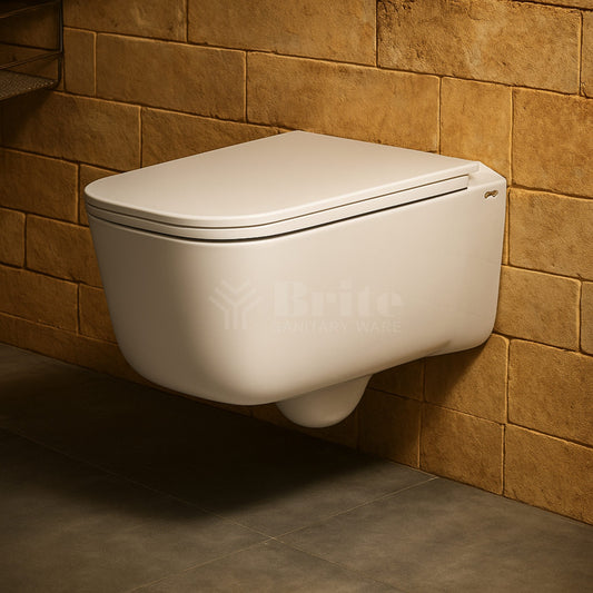 Wallhanging Commode X101 Rimless - Brite Ceramics