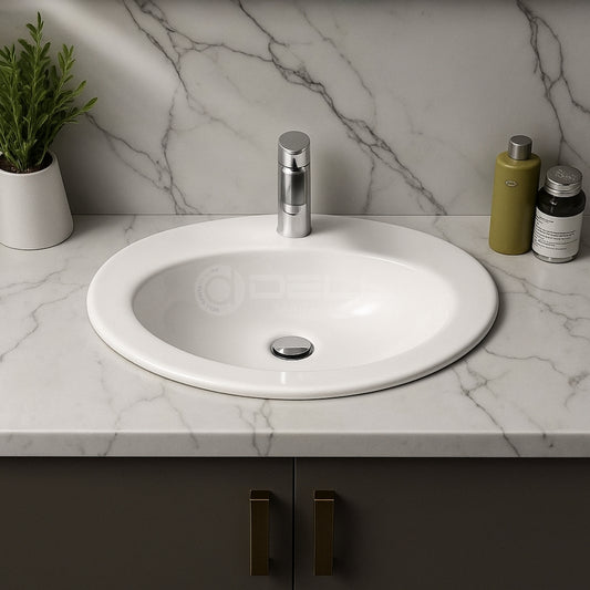 Dell Upper Counter Vanity Wash Basin - Dell Sanitary Ware