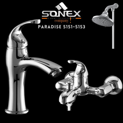 Sonex PARADISE 5151-5153 Bath Set – Sonex Sanitary Fittings