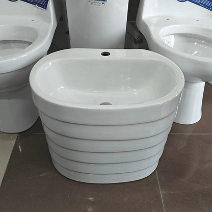 Dell Wall Hang Basin 3 - Dell Ceramics - Dell Sanitary Ware