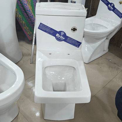 Brite S190 Commode With Hydraulic Seat Cover - Brite Sanitary Ware
