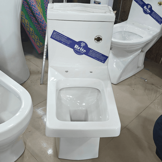 Brite S190 Commode With Hydraulic Seat Cover - Brite Sanitary Ware