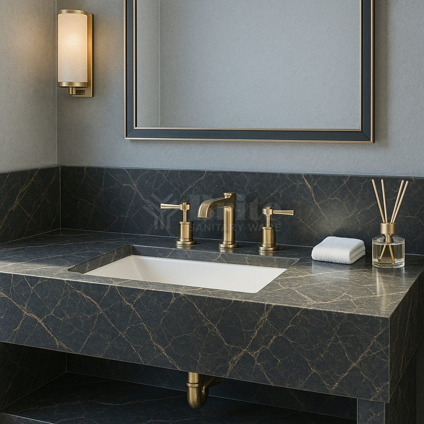 Brite Under Square Vanity Wash Basin - Brite Sanitary Ware
