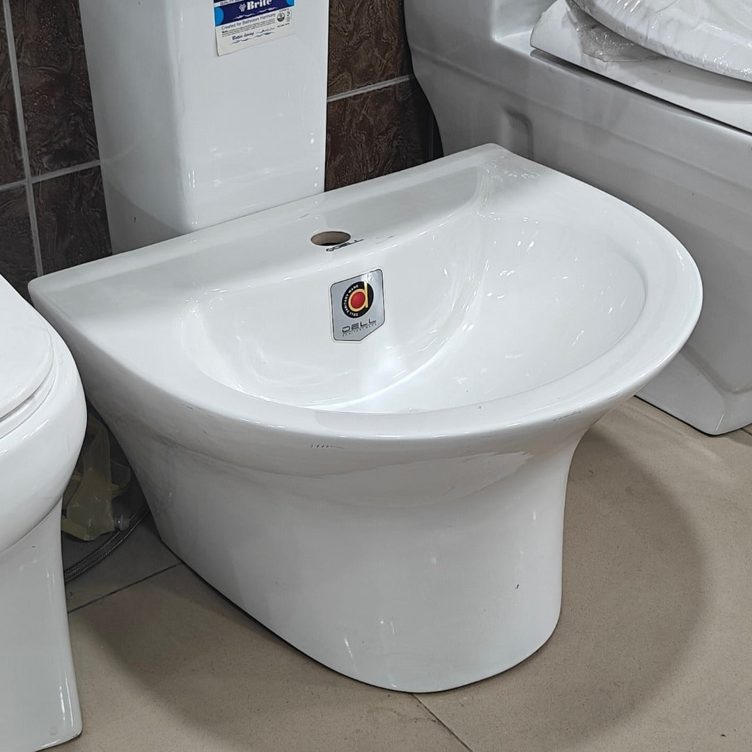 Dell Wall Hang Basin 1 - Dell Ceramics - Dell Sanitary Ware