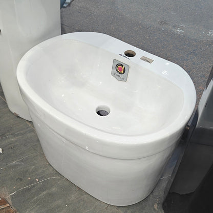 Dell Wall Hang Basin 2 - Dell Ceramics - Dell Sanitary Ware