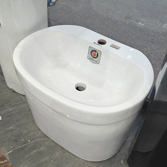 Dell Wall Hang Basin 2 - Dell Ceramics - Dell Sanitary Ware