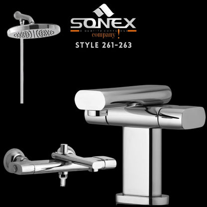Sonex STYLE 261-263 Bath Set Chrome – Sonex Sanitary Fittings