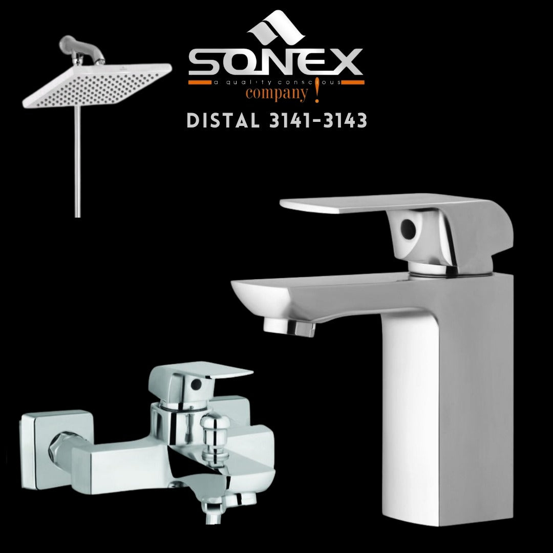 Sonex DISTAL 3141-3143 Bath Set – Sonex Sanitary Fittings