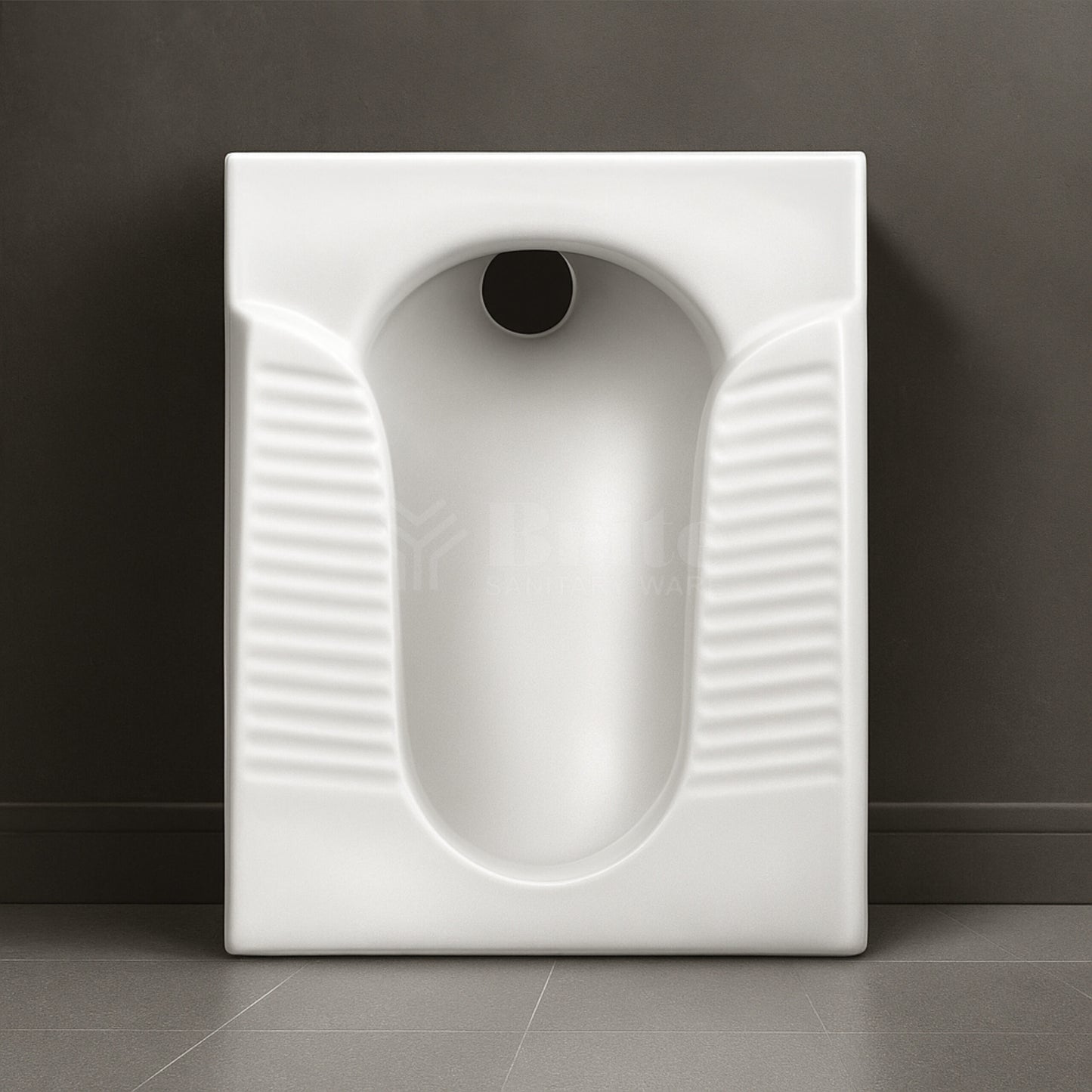 Brite New Flat WC Toilet -Squatting Pan - Brite Ceramics - Brite Sanitary Ware