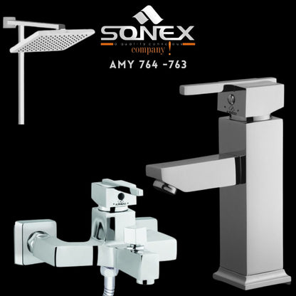 Sonex AMY PLUS 764-763 Bath Set – Sonex Sanitary Fittings