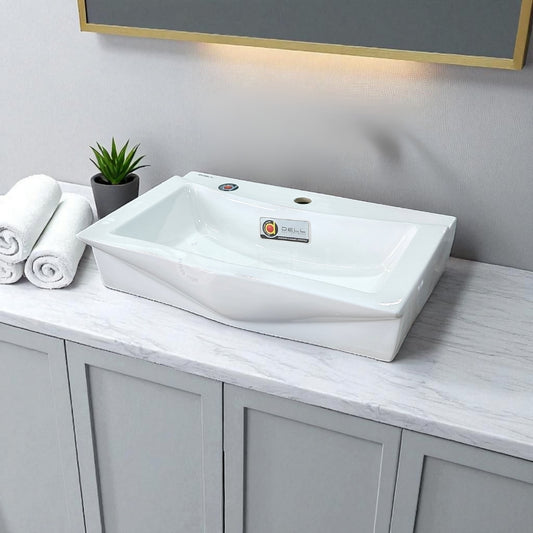 Dell 1006 Vanity Wash Basin - Dell Sanitary Ware