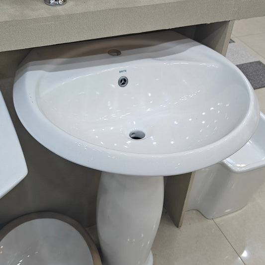 Brite 16x22 Wall hang Basin (Two Piece) - Brite Ceramics - Brite Sanitary Ware