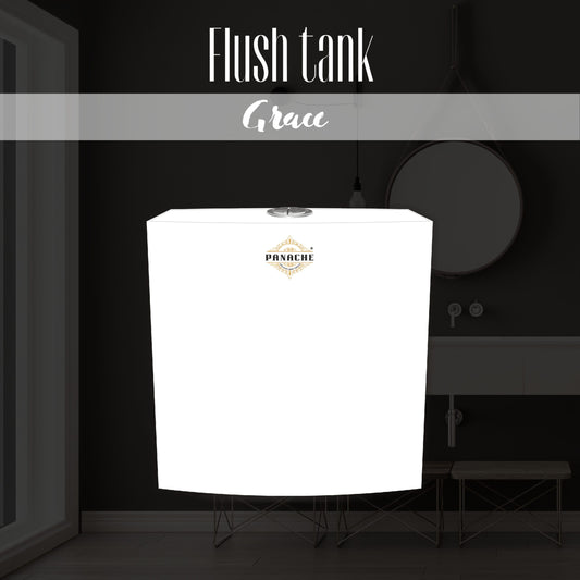 Panache Flush Tank Double Push - Squatting Pan Flush Tank - Toilet Flush Tank