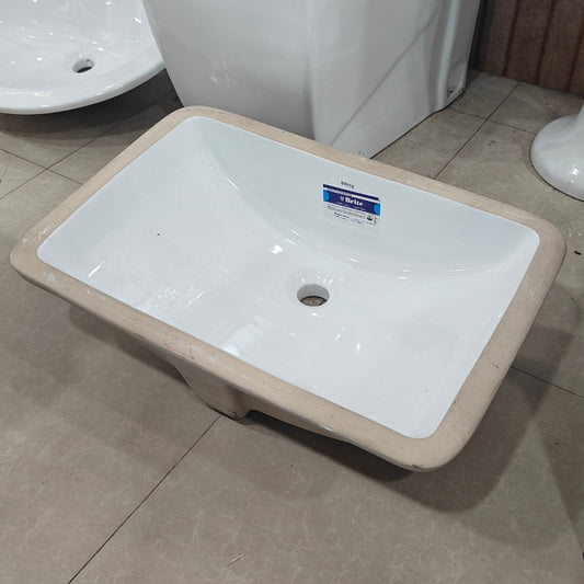 Brite Under Square Vanity Wash Basin - Brite Sanitary Ware
