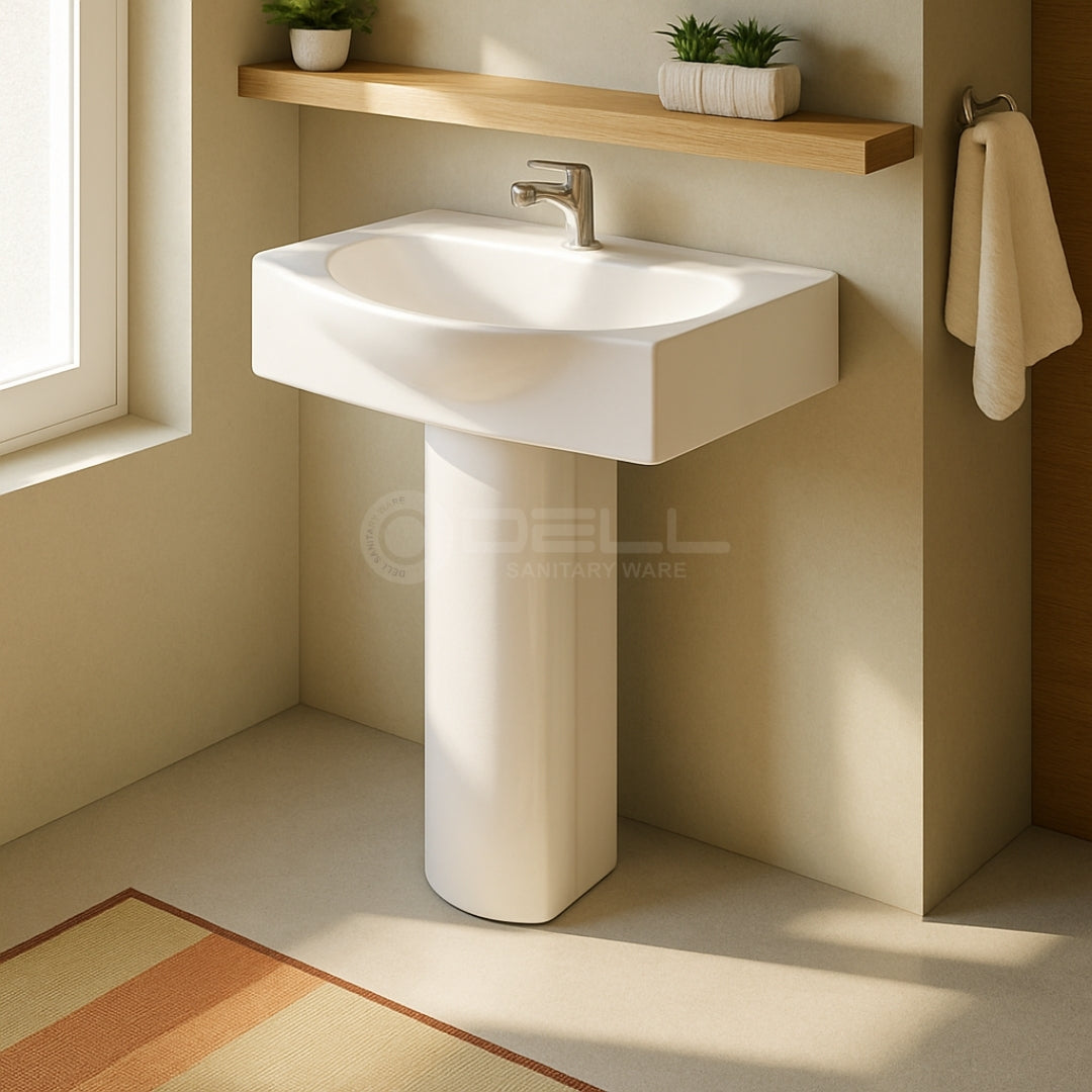 Dell Charlie Wash Basin - Dell Ceramics - Dell Sanitary Ware