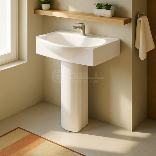 Dell Charlie Wash Basin - Dell Ceramics - Dell Sanitary Ware