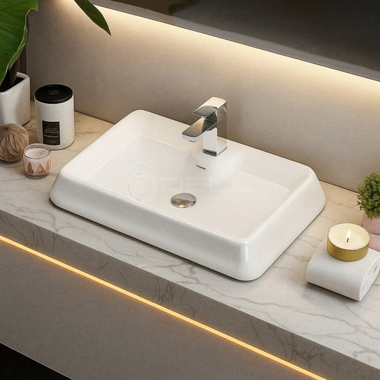 Dell Edge Vanity Wash Basin - Dell Sanitary Ware