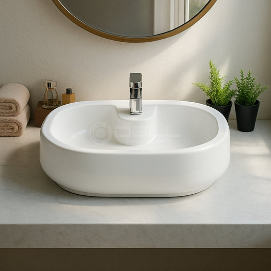Dell 1004 Vanity Wash Basin - Dell Sanitary Ware